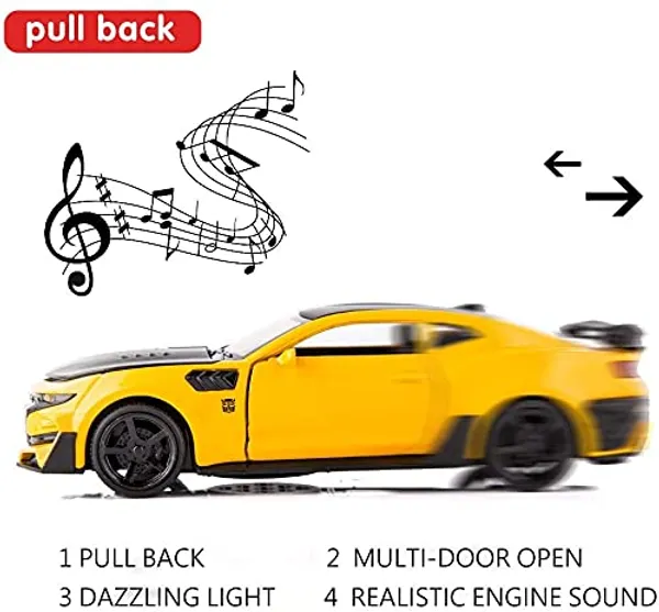1:32_Bumblebee_Chevrolet_Camaro_Diecast_Metal_Pullback_Openable_Doors_Toy_Cars_With_Flashing_Light_&_Music_Sound_For_Gifts_Toys_For_Kids_Boys_Girls_Children