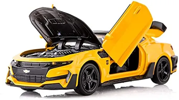 1:32_Bumblebee_Chevrolet_Camaro_Diecast_Metal_Pullback_Openable_Doors_Toy_Cars_With_Flashing_Light_&_Music_Sound_For_Gifts_Toys_For_Kids_Boys_Girls_Children