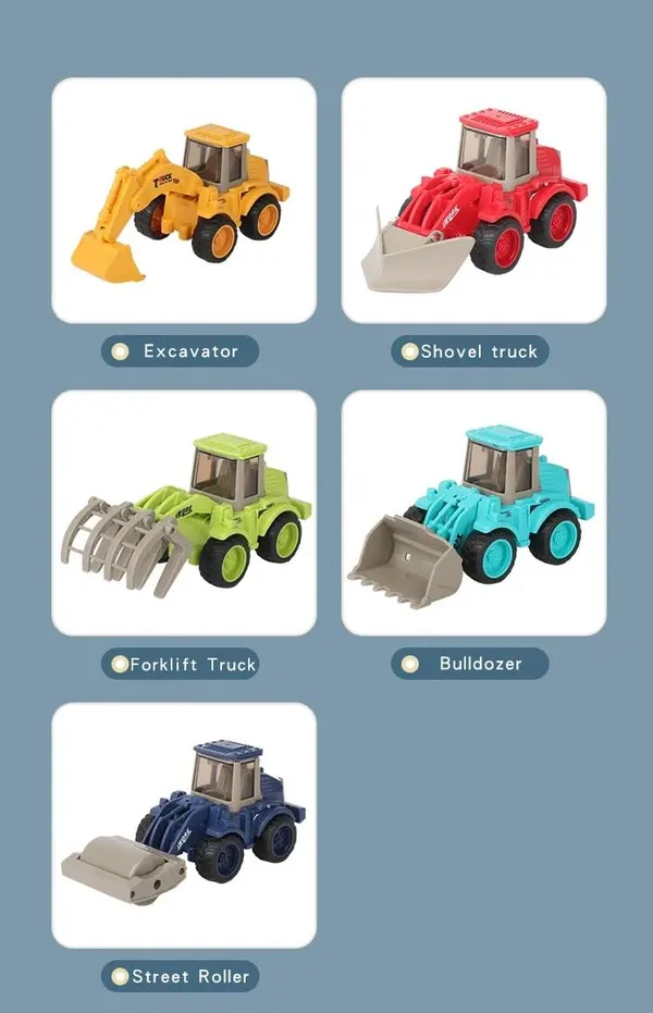 5Pc_Construction_Vehicles_Friction_Powered_Complete_Set_Roller_Bulldozer_Wood_Grab_Excavator_Digger_Farm_Tractor_Pretend_Play_Toy_Trucks_Play_Set_Building_Vehicles_Set_For_Kids_3-14_Yr