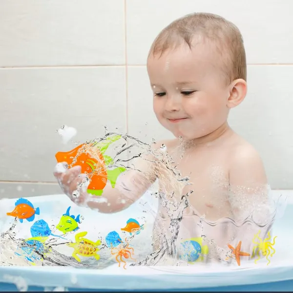 Colorful_Magnetic_Fishing_Pool_Toys_Game_For_Kids_Plastic_Floating_Fish_Ocean_Sea_Animals_With_Kiddie_Pool_Water_Bath_Toys_For_Age_3_4_5_6_Year_Old_Children_(Without_Basket)