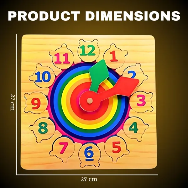 Wooden_Clock_Learning_Puzzle_For_Kids_Teaching_Time_Learning_Clock_Early_Learning_Educational_Toy_Gift_For_3_Year_Old_Toddler_Baby_Kids_Montessori_Toys_For_Toddlers_(Puzzle_Clock)