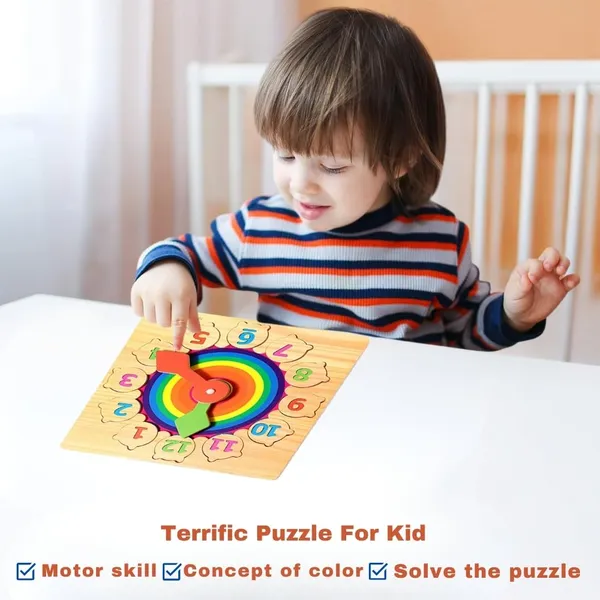 Wooden_Clock_Learning_Puzzle_For_Kids_Teaching_Time_Learning_Clock_Early_Learning_Educational_Toy_Gift_For_3_Year_Old_Toddler_Baby_Kids_Montessori_Toys_For_Toddlers_(Puzzle_Clock)