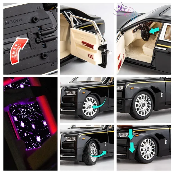 1:32_Scale_Rolls_Royce_Phantom_Car_Pull_Back_Vehicles_Diecast_Exclusive_Zinc_Alloy_Metal_Toy_Model_Car_With_Openable_Door_And_Sound_Light_Gifts_Toys_For_Kids_Toddlers