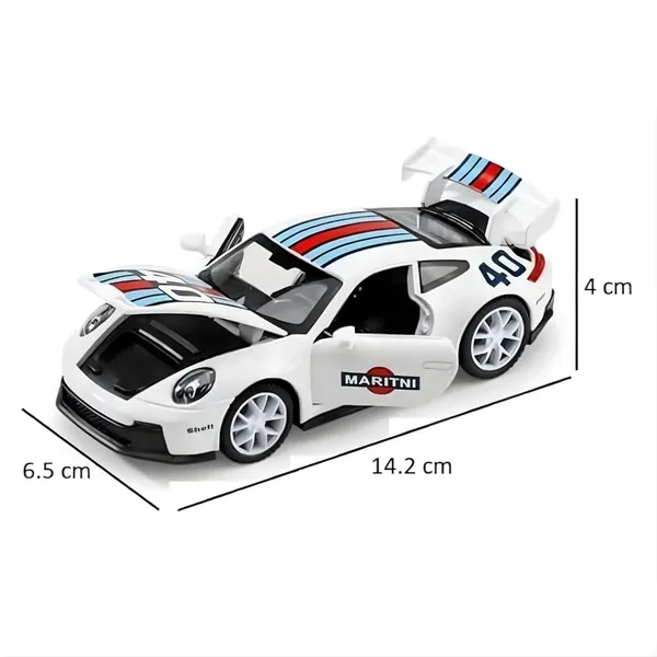 Diecast_Porsche_911_Gt3_Rs_Rsr_Turbo_Toy_Car_Scale_Model,Pull_Back_Vehicles_Alloy_Simulation_Supercar_With_Lights_And_Sound_Also_For_Car_Dashboard,Kids,Adult_(Porsche-White)
