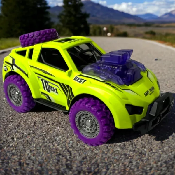 Diecast_Predator_Toy_Car_Model_Pull_Back_Vehicles_Alloy_Simulation_Crash_Car_Monster_Truck_With_Lights_And_Sound_Also_For_Car_Dashboard,Kids,_Green
