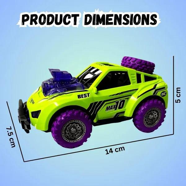 Diecast_Predator_Toy_Car_Model_Pull_Back_Vehicles_Alloy_Simulation_Crash_Car_Monster_Truck_With_Lights_And_Sound_Also_For_Car_Dashboard,Kids,_Green