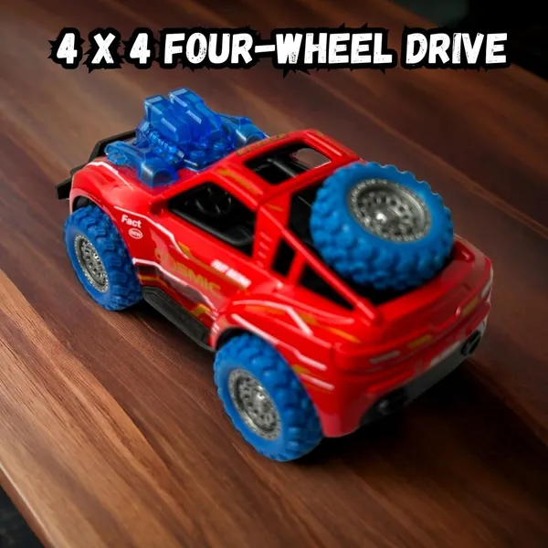 Diecast_Predator_Toy_Car_Model_Pull_Back_Vehicles_Alloy_Simulation_Crash_Car_Monster_Truck_With_Lights_And_Sound_Also_For_Car_Dashboard,Kids,_Red