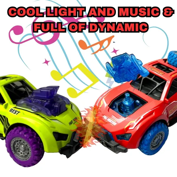 Diecast_Predator_Toy_Car_Model_Pull_Back_Vehicles_Alloy_Simulation_Crash_Car_Monster_Truck_With_Lights_And_Sound_Also_For_Car_Dashboard,Kids,_Red