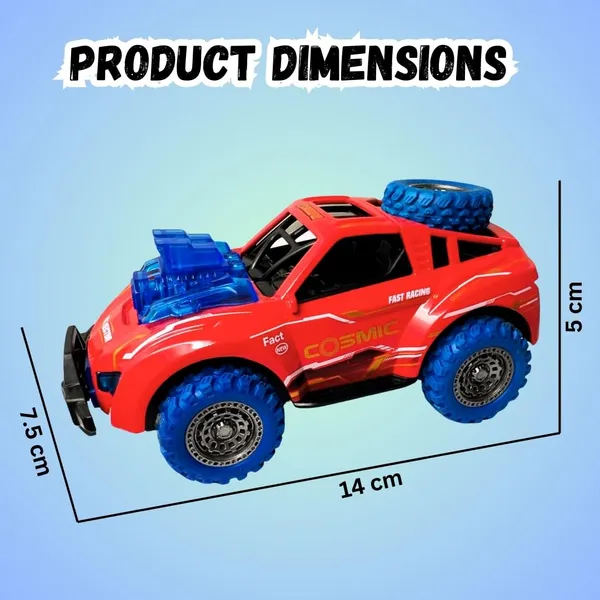 Diecast_Predator_Toy_Car_Model_Pull_Back_Vehicles_Alloy_Simulation_Crash_Car_Monster_Truck_With_Lights_And_Sound_Also_For_Car_Dashboard,Kids,_Red