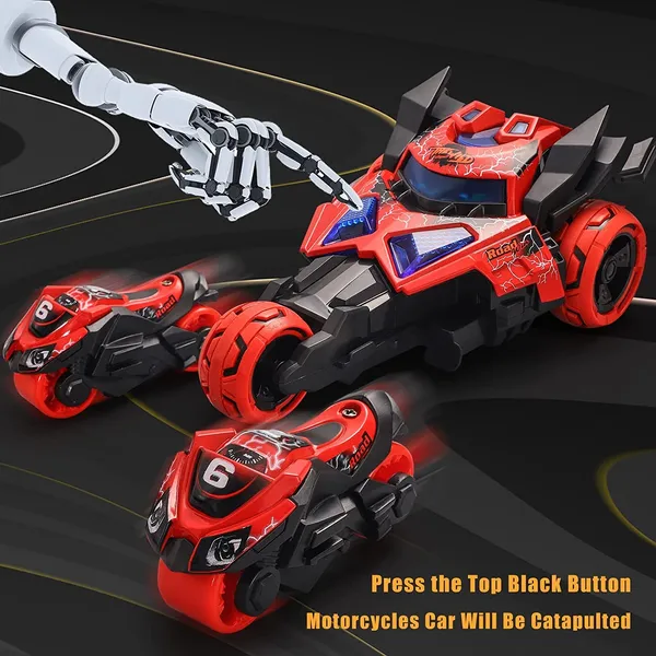 3_In_1_Catapult_Alloy_Racing_Motorcycle_Pull_Back_Vehicle_With_Launcher_Light_Music_Metal_Race_Car_Toys_For_Kids_Birthday_Gifts_For_Boys_Toddlers_(Catapult-Red)