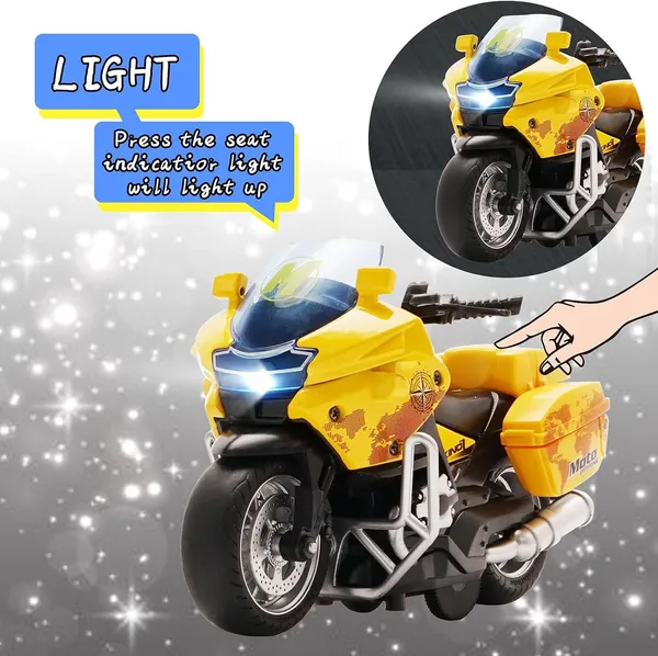 Diecast_Motorcycle_Toy_Bike_Scale_Model,Pull_Back_Vehicles_Alloy_Simulation_Superbike_With_Lights_And_Sound_Also_For_Car_Dashboard_Kids_Adult_(Moto-Yellow)