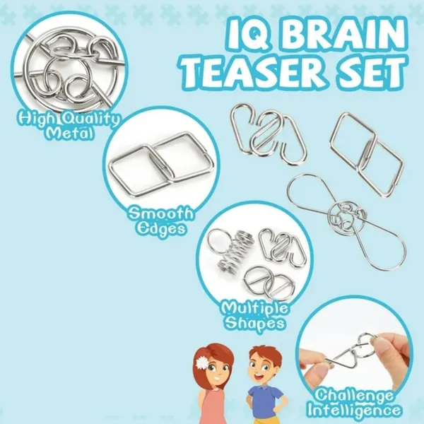 5+_Years_Brain_Teasers_Metal_Wire_Puzzle_Toys_-_Assorted_Metal_Puzzle_Toys_For_Gifts,_Party_Favors,_Prizes,_Disentanglement_Puzzle_Unlock_Interlock_Toys_-_Iq_Puzzle_Brain_Teaser_(24_Pc)