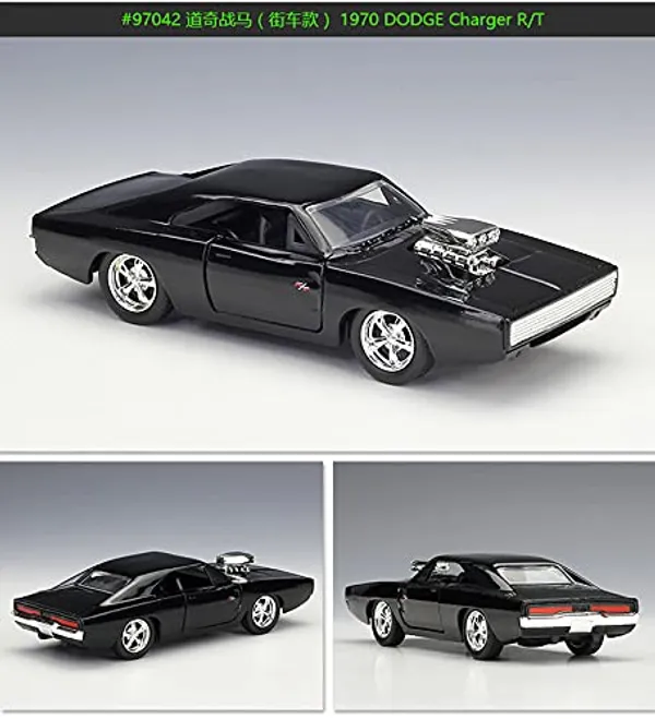 Diecast_Dodge_Charger_Toy_Car_Scale_Model,_Free_Wheel_Vehicles_Alloy_Simulation_Supercar_Also_For_Car_Dashboard,Kids,Adult_(Dodge-Black)