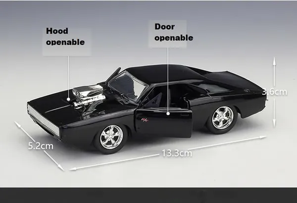 Diecast_Dodge_Charger_Toy_Car_Scale_Model,_Free_Wheel_Vehicles_Alloy_Simulation_Supercar_Also_For_Car_Dashboard,Kids,Adult_(Dodge-Black)