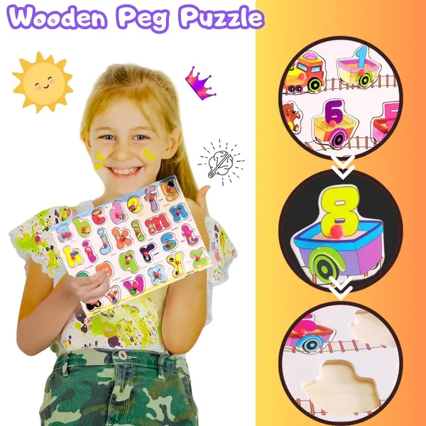 Abc+123_Educational_Learning_Wooden_Peg_Puzzle_For_Toddlers_My_First_Alphabet_Number_Shape_Matching_Preschool_Teaching_Tray_For_Kids_3-6_Years_Old_Boys_&_Girls