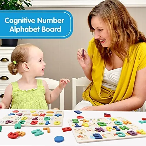 Abc+123_Educational_Learning_Wooden_Peg_Puzzle_For_Toddlers_My_First_Alphabet_Number_Shape_Matching_Preschool_Teaching_Tray_For_Kids_3-6_Years_Old_Boys_&_Girls