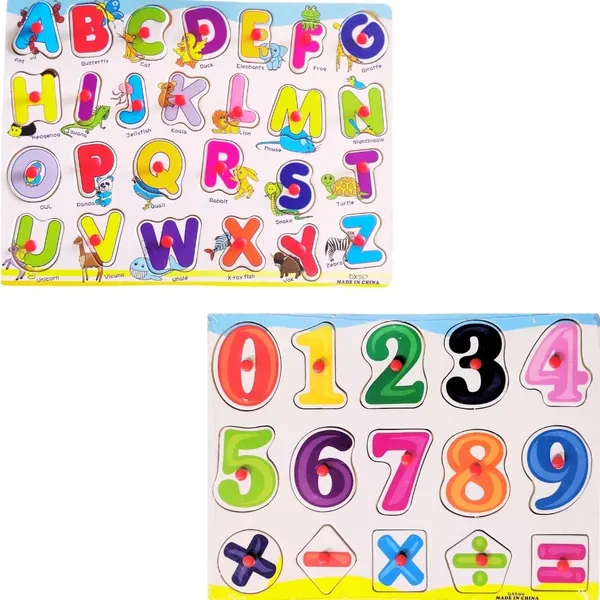 Abc+123_Educational_Learning_Wooden_Peg_Puzzle_For_Toddlers_My_First_Alphabet_Number_Shape_Matching_Preschool_Teaching_Tray_For_Kids_3-6_Years_Old_Boys_&_Girls