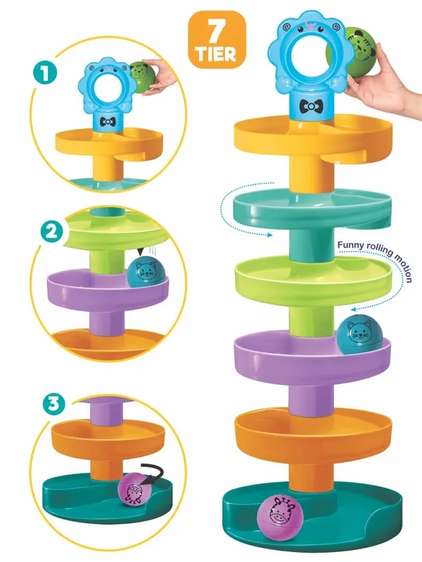Cat_Spiral_Fun_-_A_Roll_Ball_Toy_With_7_Layer_Ball_Drop_Tower_Run_With_Roll_Swirling_Ramps_For_Baby_And_Toddler_Educational_Development_Toy_Set
