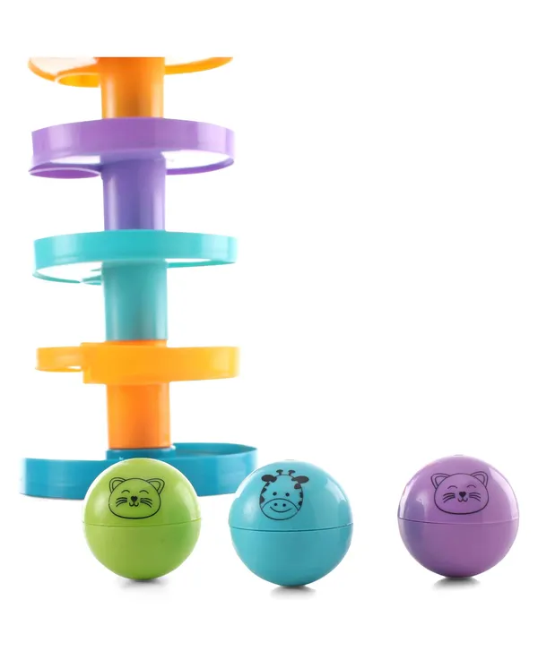 Cat_Spiral_Fun_-_A_Roll_Ball_Toy_With_7_Layer_Ball_Drop_Tower_Run_With_Roll_Swirling_Ramps_For_Baby_And_Toddler_Educational_Development_Toy_Set