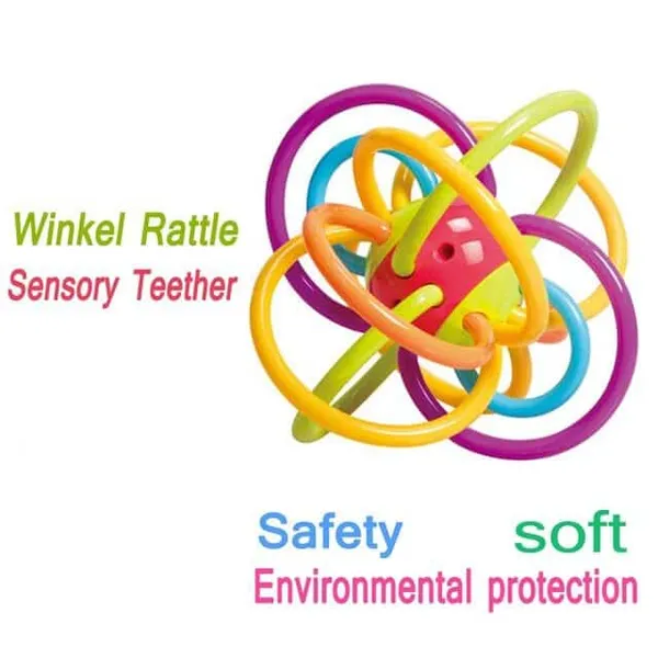 Infant_Plastic_Loopy_Ball_Sensory_Baby_Teether_Tube_Ball_Loopi_Toy_Sensory_Teething_Toys_For_Babies_Baby_Teether,_Soothe_Teething_With_Rattle_3-12_Months,Multi