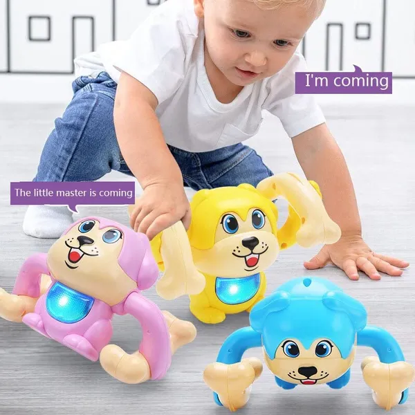 Baby_Toys_6_To_12_Months_Musical_Toys_Tumbling_Doggy_Pack_Of_2_With_360_Degrees_Roll_&_Go,_Music_And_Light_Baby_Toys_3-6_Months_Crawling_Toys_For_Baby_Boy_Girl_Gifts