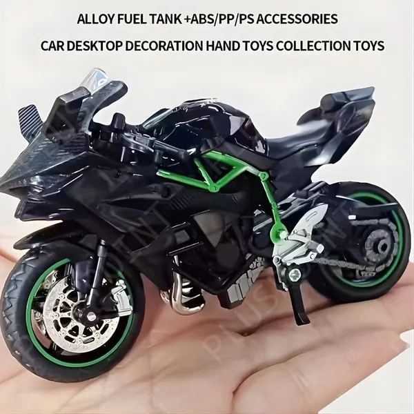 Diecast_H2R_Ninja_Bike_Motorcycle_Toy_Bike_Scale_Model_Vehicles_Alloy_Simulation_Superbike_Also_For_Car_Dashboard_Kids_Adult_Alloy_Highly_Simulation_Model_Vehicle_Motorbike_Street_Machine