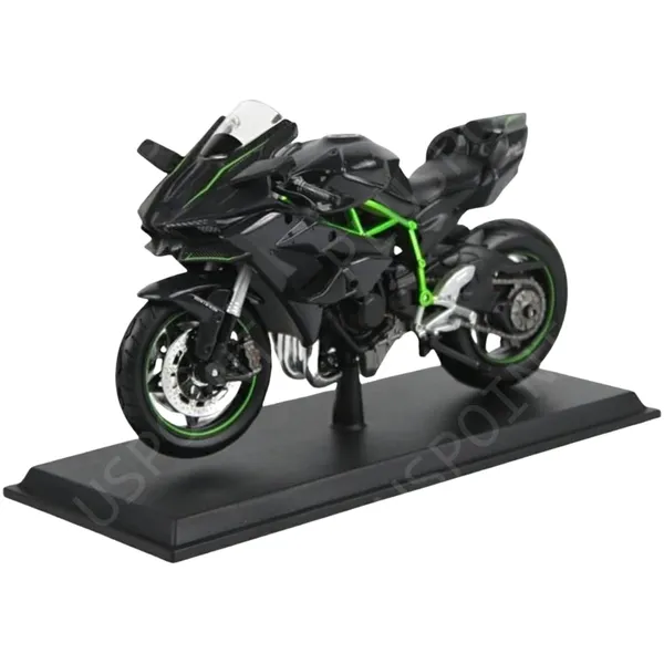 Diecast_H2R_Ninja_Bike_Motorcycle_Toy_Bike_Scale_Model_Vehicles_Alloy_Simulation_Superbike_Also_For_Car_Dashboard_Kids_Adult_Alloy_Highly_Simulation_Model_Vehicle_Motorbike_Street_Machine