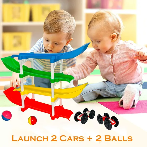 4-Level_Racer_Ramp_Track_Toy_For_Kids_|_4_Colorful_Ramps_&_4_Mini_Cars_|_Montessori_Educational_Vehicle_Toy_For_Toddlers_Age_1-3_|_Indoor_Racing_Game_For_Boys_&_Girls