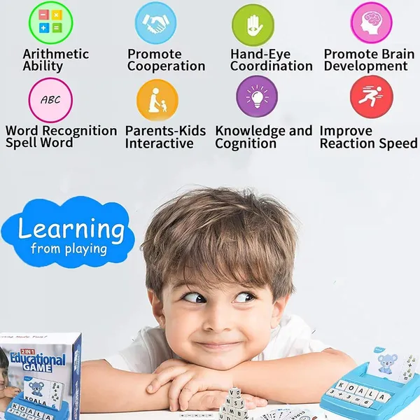 Educational_Game_Of_Learning_Words_With_Flash_Cards_2_In_1_Matching_Letter_And_Number_Games_For_Boys_And_Girls_Sight_Words_Recognition_Kindergarten_Teaching_Tools_Preschool_3_To_8_Years_Old
