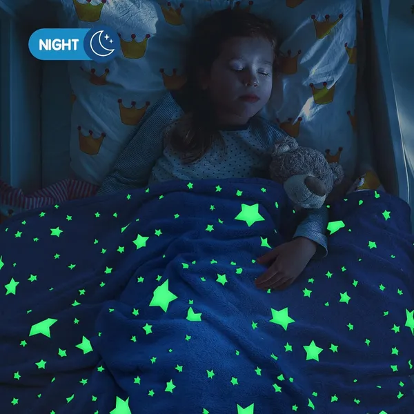 Galaxy_Stars_Glow_In_The_Dark_Blanket_For_Your_Little_Astronaut_Of_Size_120X150Cm_Blanket_Moon_Microfiber_Super_Soft_Warm_Fluffy_Fleece_For_Kids_Gift
