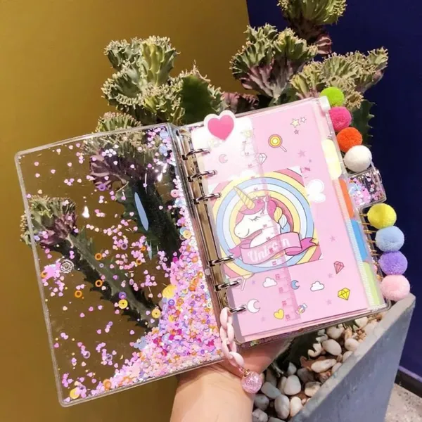 Diy_Unicorn_Notebook_Kit_Gift_Set_For_Girls_Cute_Creative_Dairy_Kit_Decorate_Your_Own_Diary_With_Stickers_And_Star_Sequins,_Unicorn_Pens,_Badge_For_Kids_5_Years_+,_40_Pages