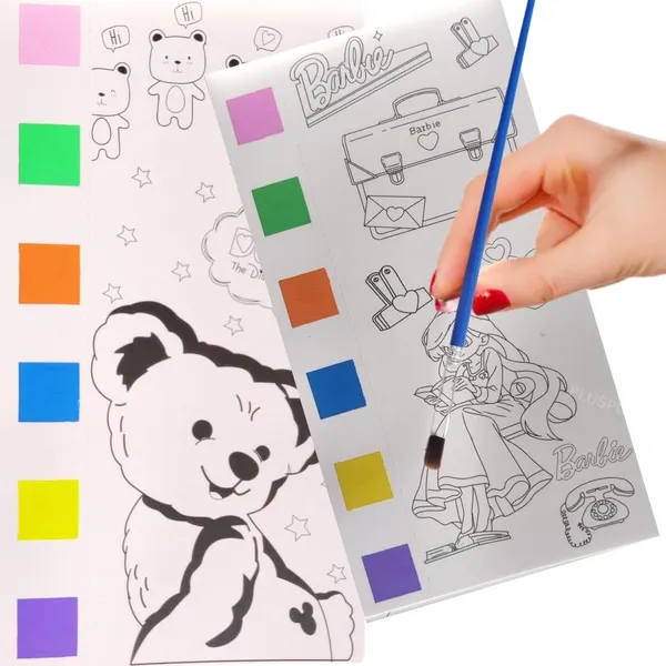 Paint_With_Water_Book_Coloring_Activity_For_Kids,10_Sheets_Cute_Cartoon_Character_Watercolor_Books_2_Pack_Pocket_Painting_Book_For_Toddlers_Kids_Art_Craft_Gift_Ages_3+