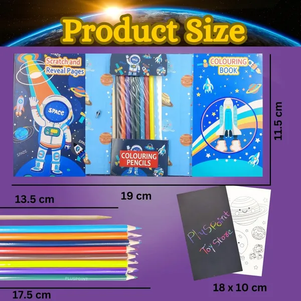 Space_Astronaut_Coloring_Kit_Travel_Pack,_With_30_Coloring_Pages_10_Rainbow_Scratch_Papers_8_Double_Head_Colored_Pencils_For_Drawing,_Travel_Coloring_Kit_For_Kids_Ages_3-12