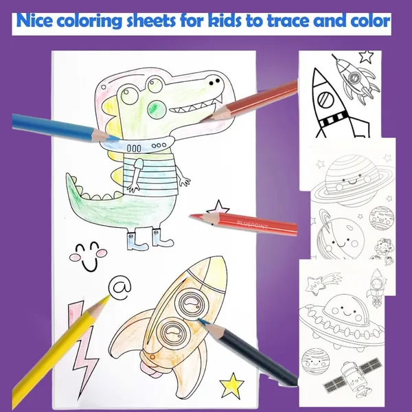 Space_Astronaut_Coloring_Kit_Travel_Pack,_With_30_Coloring_Pages_10_Rainbow_Scratch_Papers_8_Double_Head_Colored_Pencils_For_Drawing,_Travel_Coloring_Kit_For_Kids_Ages_3-12