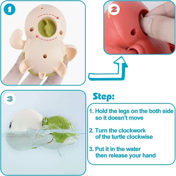 Bath_Toys,_4_Pack_Cute_Swimming_Turtle_Bath_Toys_For_Toddlers_1-3,_Floating_Wind_Up_Toys_For_1_Year_Old_Boy_Girl,_New_Born_Baby_Bathtub_Water_Toys,_Preschool_Toddler_Pool_Toys_(4_Turtle)