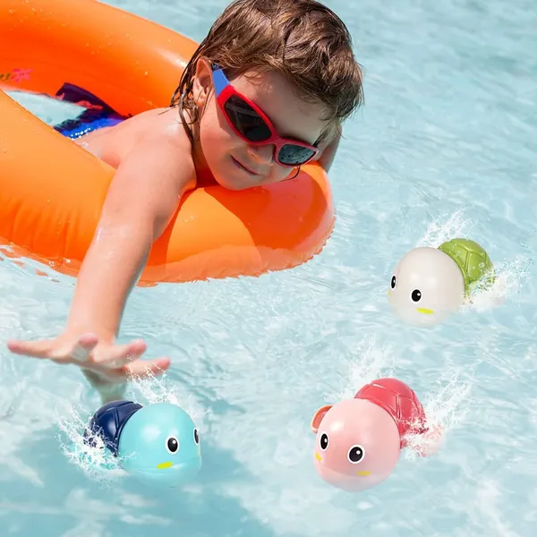 Bath_Toys,_4_Pack_Cute_Swimming_Turtle_Bath_Toys_For_Toddlers_1-3,_Floating_Wind_Up_Toys_For_1_Year_Old_Boy_Girl,_New_Born_Baby_Bathtub_Water_Toys,_Preschool_Toddler_Pool_Toys_(4_Turtle)