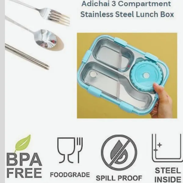 Bento_Lunch_Box_Insulated_Airtight_Portable_Lunch_Box_With_Utensils,_Stainless_Steel_Lunch_Box_With_Containers,_Leak_Proof_Bento_Box_For_Kids,_Adults,_Men_Women_(Green)_-_750_Ml