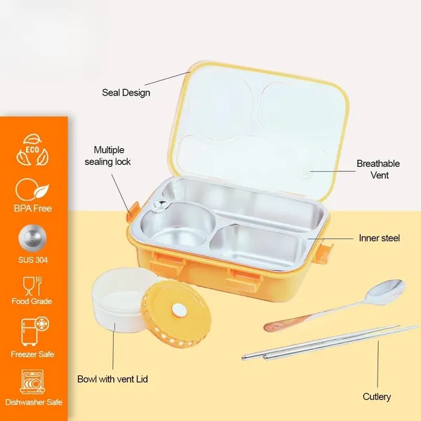 Bento_Lunch_Box_Insulated_Airtight_Lunch_Box_And_Portable_Utensils,_Stainless_Steel_Lunch_Containers,_Leak_Proof_Bento_Box_For_Kids,_Adults,_Men_Women_(Yellow),750_Ml