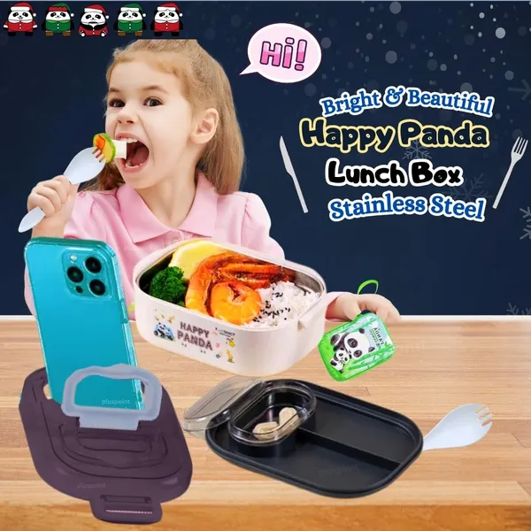 Panda_Stainless_Steel_Cute_Cartoon_Lunch_Box_For_Kids_Microwave_Safe_Insulated_Tiffin_Box_Tableware_Set_Portable_Containers_Tiffin_Box_For_School_Boys,_Girls_(Panda)_700_Ml