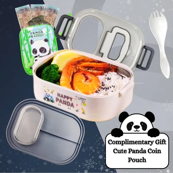 Panda_Stainless_Steel_Cute_Cartoon_Lunch_Box_For_Kids_Microwave_Safe_Insulated_Tiffin_Box_Tableware_Set_Portable_Containers_Tiffin_Box_For_School_Boys,_Girls_(Panda)_700_Ml