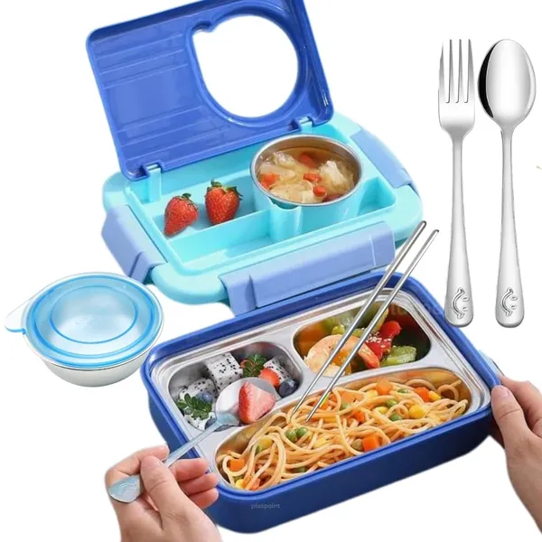 Bento_Lunch_Box_With_3_Compartments_And_Soup_Bowl,_Insulated_Lunch_Box_And_Portable_Utensils,_Stainless_Steel_Camera_Lunch_Containers,_Leak_Proof_Bento_Box_For_Kids,_Adults_(Blue)