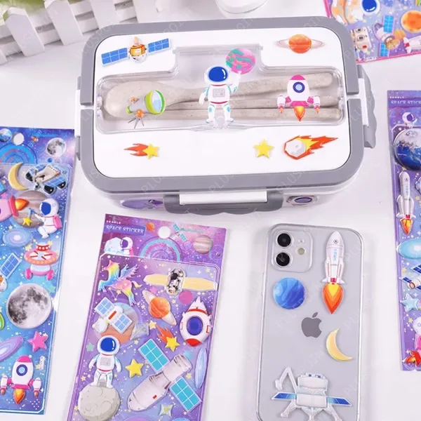 3D_Puffy_Space_Stickers_For_Kids,_4_Pack_Self_Adhesive_Outer_Space_Themed_Stickers_With_Planet,_Astronaut,_Rocket,_Solar_System_For_Scrapbook_Crafts,_Party_Favors_Goodie_Bags_Stuffers