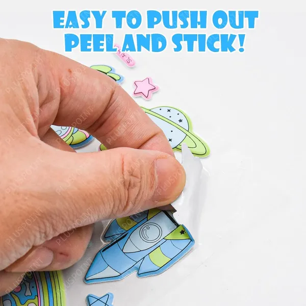 3D_Puffy_Space_Glow_In_Dark_Stickers_For_Kids_4_Pack_Self_Adhesive_Foam_Space_Stickers_With_Planet,_Astronaut,_Rocket,_Solar_System_For_Scrapbook_Crafts,_Party_Favors_Goodie_Bags_Stuffers