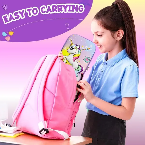 3D_Eva_Unicorn_Pencil_Case_Large_Capacity_Cute_Stylish_Eva_Case_Waterproof_Compass,_School_Supply_Organizer_For_Students,_Stationery_Box,_Cosmetic_Zip_Pouch_Bag_(Big_Unicorn-Purple)