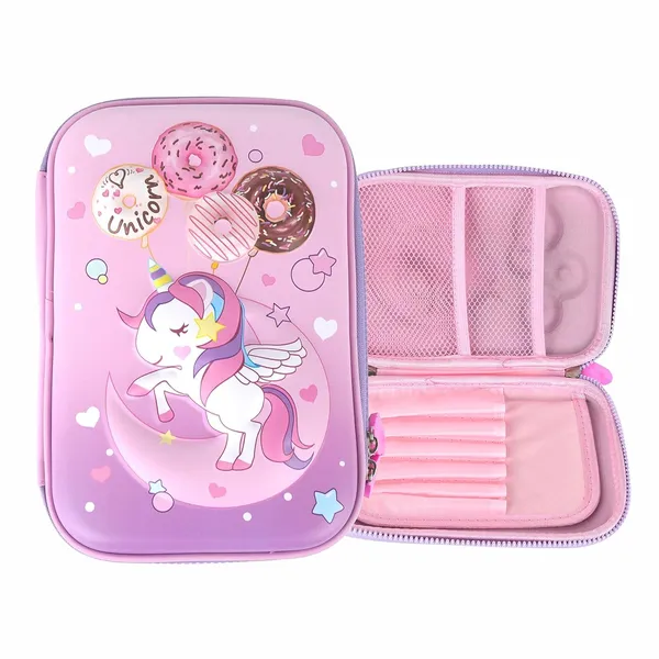 3D_Eva_Unicorn_Pencil_Case_Large_Capacity_Cute_Stylish_Eva_Case_Waterproof_Compass,_School_Supply_Organizer_For_Students,_Stationery_Box,_Cosmetic_Zip_Pouch_Bag_(Big_Unicorn-Purple)