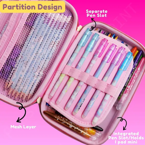 3D_Unicorn_Pencil_Case_Large_Capacity_Premium_Stylish_Eva_Case_Embossed_Compass,_School_Supply_Organizer_For_Students,_Stationery_Box,_Cosmetic_Zip_Pouch_Bag_(Big_Unicorn-Pink)