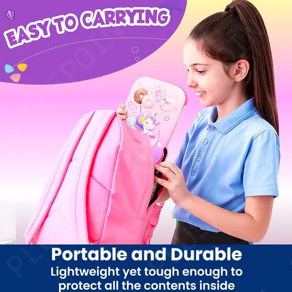 3D_Unicorn_Pencil_Case_Large_Capacity_Premium_Stylish_Eva_Case_Embossed_Compass,_School_Supply_Organizer_For_Students,_Stationery_Box,_Cosmetic_Zip_Pouch_Bag_(Big_Unicorn-Pink)