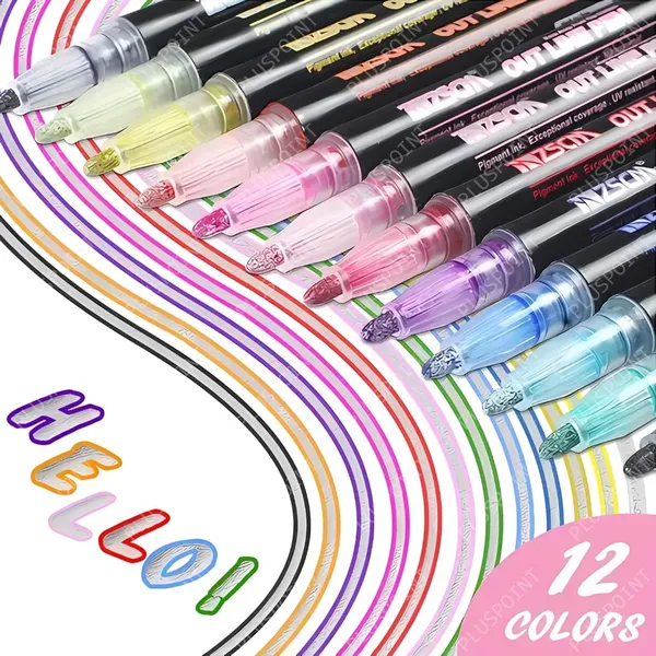 Outliner_Pens_Set_12_Double_Line_Shimmer_Metallic_Colour_Shining_Markers_Glitter_Chisel_For_Painting_Diy_Art_Craft_Project_Scrapbook_Doodle_Drawing_Greeting_Gift_Card