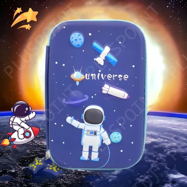 3D_Astronaut_Pencil_Case_Space_Theme_Large_Capacity_Premium_Stylish_Eva_Case_Embossed_Compass,_School_Supply_Organizer_For_Students,_Stationery_Box,_Cosmetic_Zip_Pouch_Bag