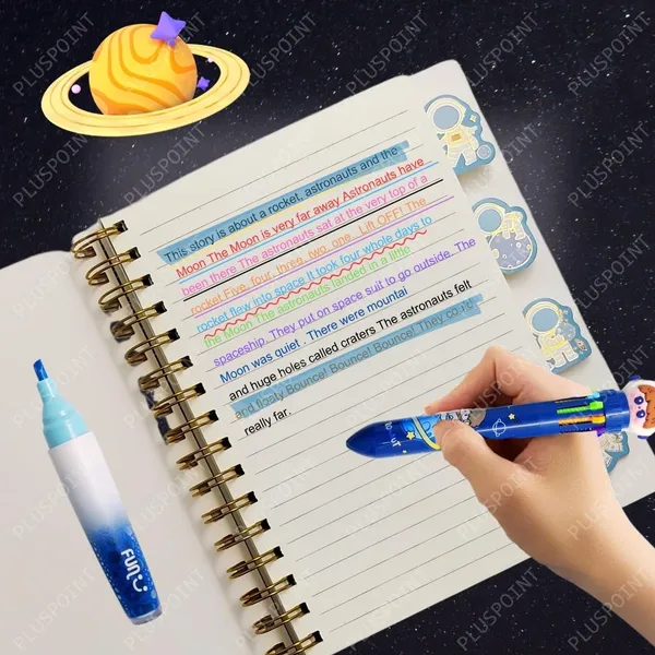 Astronaut_Theme_Diary_Set_For_Kids,_Space_Cute_Spiral_A5_Journal_With_230_Lined_Pages_Premium_Gift_Set_For_Writing_Drawing_Astronaut_Gift_With_Multicolour_Pen,_Mini_Dairy,_Highlighter